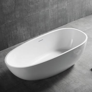 Акриловая ванна ABBER AB9356-1.5 белая	