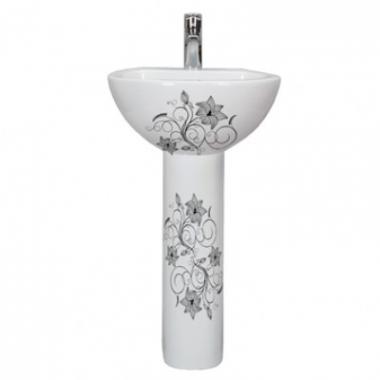  Раковина Sanita Lux Art Flora SL400401	