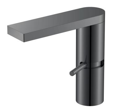 Смеситель для раковины прогрессивный Stella Shine Gun Metal 155-SGM