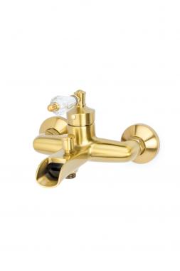 Смеситель для ванны Vogue бронза с прозрачным Swarovski	