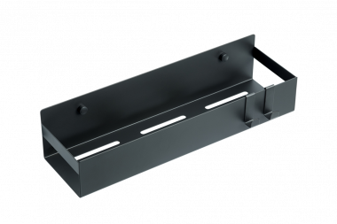 Полка подвесная + 2 крючка BLACK	