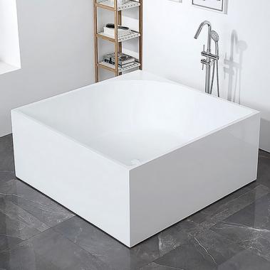 Акриловая ванна ABBER AB9337 белая	