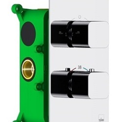Душевая система Timo Petruma SX-5059/00SM скрытого монтажа с термостатом, хром