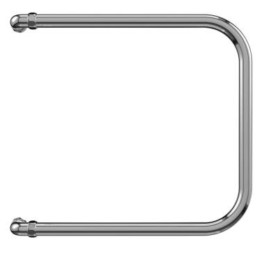 Водяной полотенцесушитель Терминус П-образный (1") без коробки 500x400	