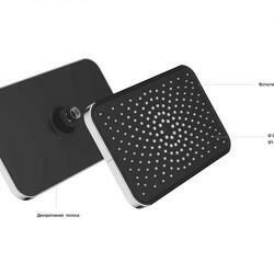 Душевой комплект Inspire VSFW-3I21MT4CH встраиваемый, термостатический, двухрежимный, хром