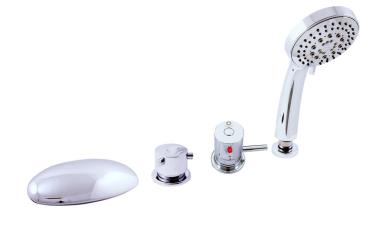 Термостатический смеситель для ванны Rav Slezak Dunaj Termostat DT270.5P	