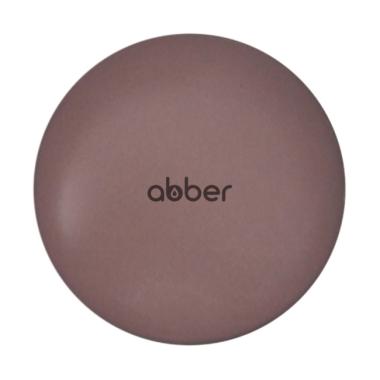 Накладка на слив для раковины ABBER AC0014MC коричневая матовая, керамика	