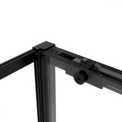 Душевой уголок Slim Soft VSR-1SS9010CL, 1000*900, хром, стекло прозрачное