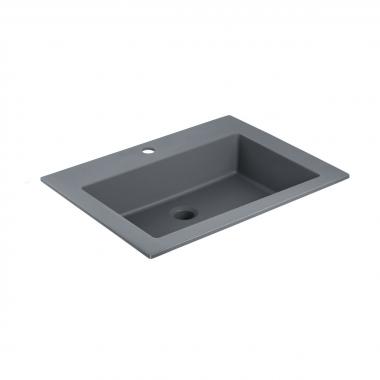 Раковина VCB-13600G из кварца, цвет серый	