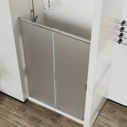 Душевая дверь City VDS-5CT130MT, 1300, хром, стекло текстурное