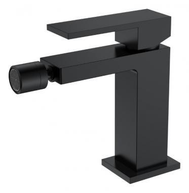 Смеситель для биде Qubic Matt Black	