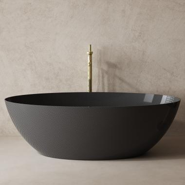 Карбоновая ванна ABBER Karbon AK9002-1.8 черная	