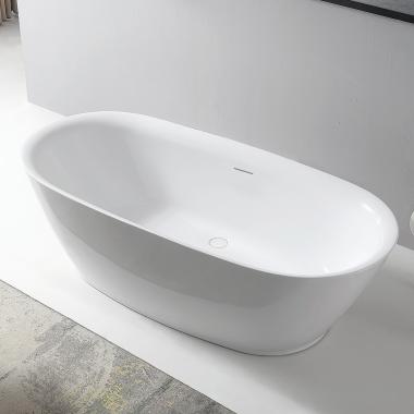 Акриловая ванна ABBER AB9205 белая	