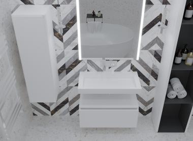 Ящик под столешницу 100см WHITE глянец VALLESSI UNO-S	