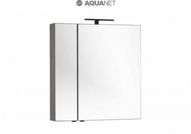  Зеркальный шкаф Aquanet Эвора 80 дуб антик 182741	