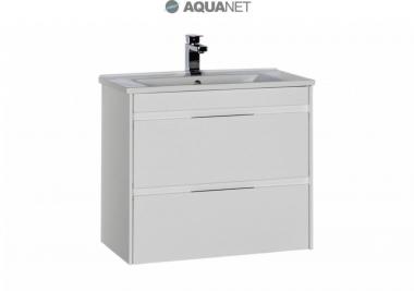 Мебель для ванной тумба Aquanet Тулон 75 белая 183395	