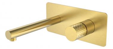 Смеситель STICK из стены Matt Gold DIAMOND	