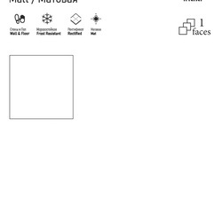 ITC India SUPER White 60x60