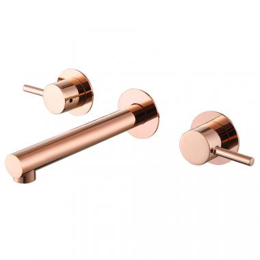 Смеситель ABBER Emotion AF88121RG скрытого монтажа для раковины, розовое золото