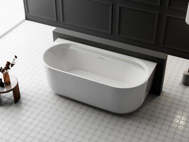 Ванна акриловая Vincea VBT-621B, 1700*800*580, цвет белый, слив-перелив в комплекте, белый	