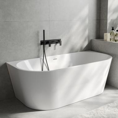 Акриловая ванна ABBER AB9503-1.8 белая	