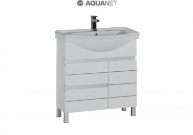Мебель для ванной тумба Aquanet Доминика 80 белая 170480	