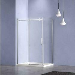 Душевой уголок Como-N VSR-4CN8013CL, 1300*800, хром, стекло прозрачное