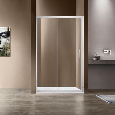 Душевая дверь Garda VDS-1G160CL, 1600, хром, стекло прозрачное	