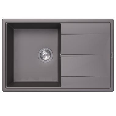 Кухонная мойка ABBER Quarz AQ2904G серый	