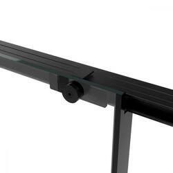 Душевая дверь Slim Soft VDS-1SS120CGB, 1200, черный, стекло тонированное