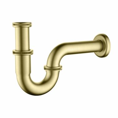 Сифон Timo 961/17L для раковины, золото матовое	