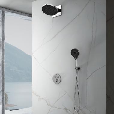 Душевой комплект Inspire VSFW-3I22MT5CH встраиваемый, термостат, двухрежимный, хром	