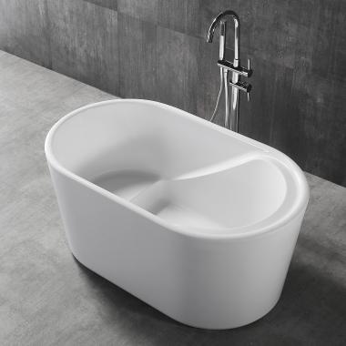 Акриловая ванна ABBER AB9277 белая	