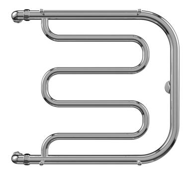 Водяной полотенцесушитель Терминус Фокстрот (1") 500x400	
