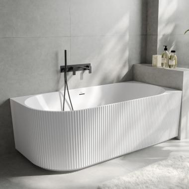 Акриловая ванна ABBER AB9329-1.5 R белая	