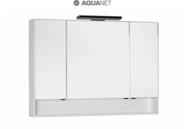  Зеркальный шкаф Aquanet Виго 120 белое 183400	