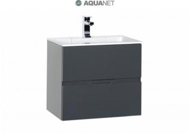 Мебель для ванной тумба Aquanet Алвита 60 серый антрацит 183991	