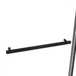 Душевая дверь Slim Soft VDS-1SS120CGB, 1200, черный, стекло тонированное