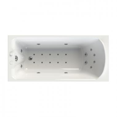 Отдельно стоящая ванна Radomir Ларедо 3 гидромассажная стандарт white 168х70	