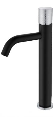 Смеситель STICK для умыв. выс. BLACK TOUCH CHROME_Комплект	