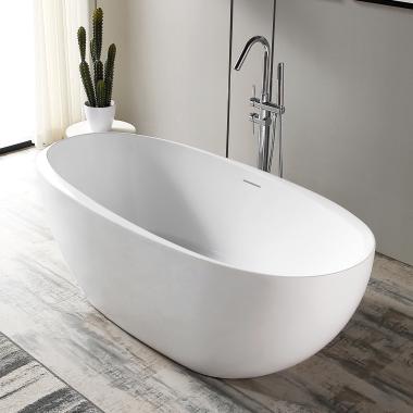 Акриловая ванна ABBER AB9285 белая	