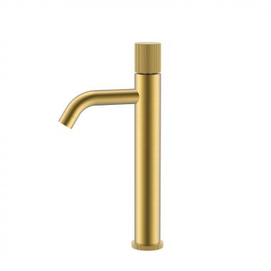 Смеситель STICK для умыв. выс. Matt Gold LINEA	