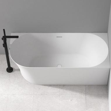 Акриловая ванна ABBER AB9258-1.5 R белая	