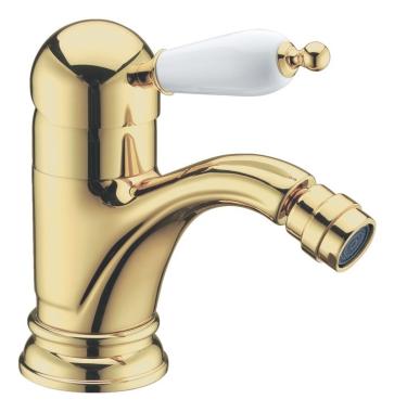 Однорычажный смеситель для биде Boheme Tradizionale Oro 286	