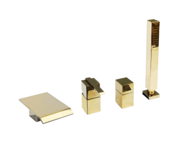 Однорычажный смеситель для ванны Rav Slezak Loipa LR573.5PZ	