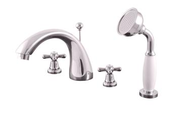 Двухрычажный смеситель для ванны Rav Slezak Morava Retro MK169.5S	