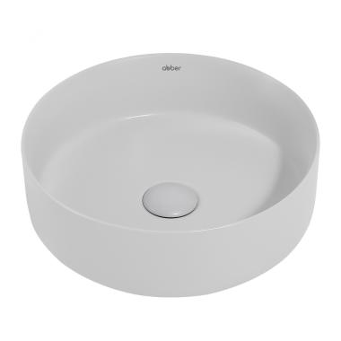 Раковина накладная ABBER Bequem AC2108MLG светло-серая матовая	