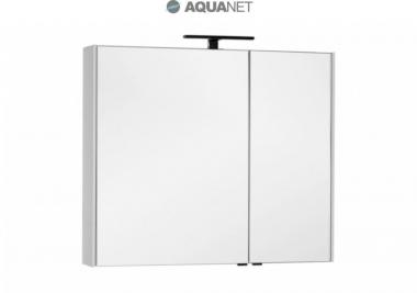  Зеркальный шкаф Aquanet Тулон 100 белое 183393	