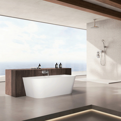 Ванна из искусственного камня ABBER Stein AS9682 белая матовая