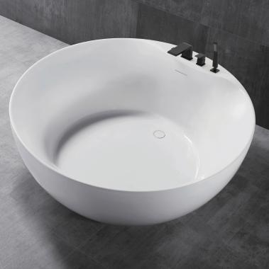 Акриловая ванна ABBER AB9280 белая	